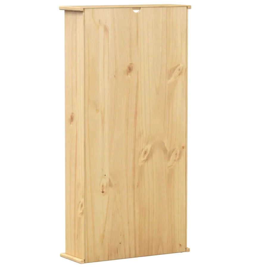 Armoire à CD Corona 52x17,5x103 cm bois de pin massif - 6