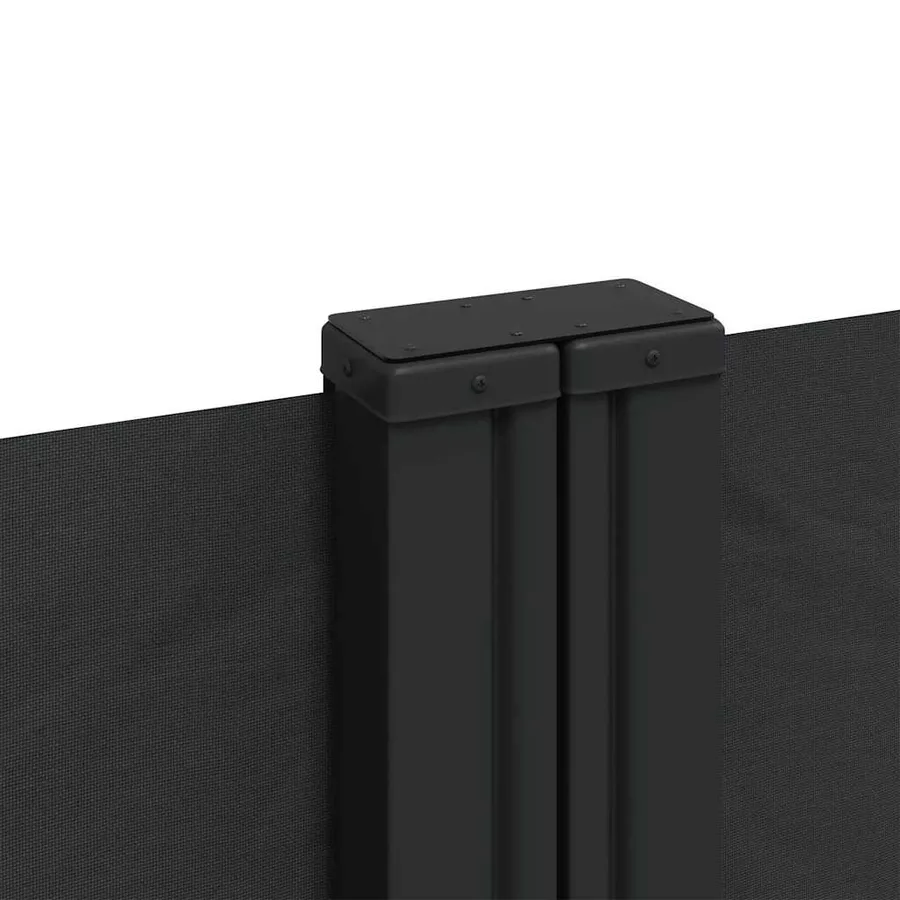Auvent latéral rétractable noir 100x1000 cm - 7