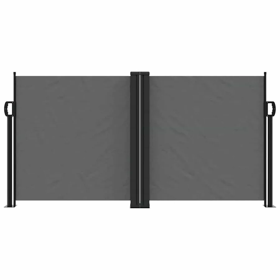 Auvent latéral rétractable anthracite 120x1000 cm - 3
