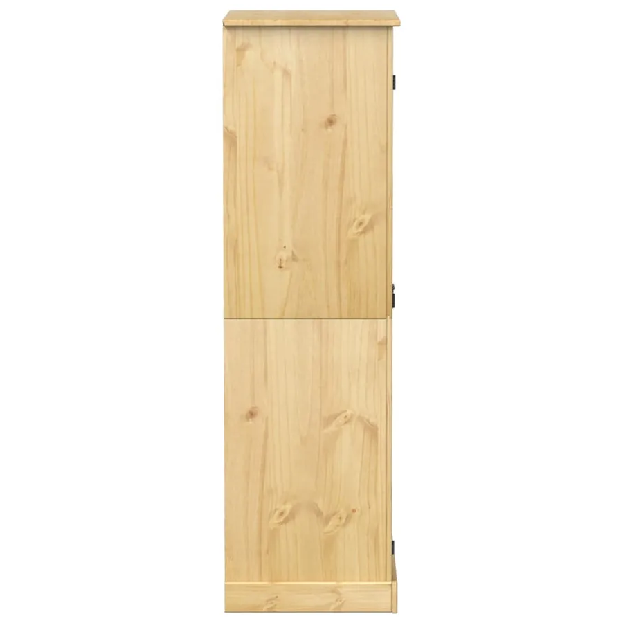 Garde-robe Corona 76x50x170 cm bois de pin massif - 5