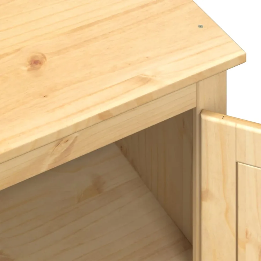 Garde-robe Corona 76x50x170 cm bois de pin massif - 7