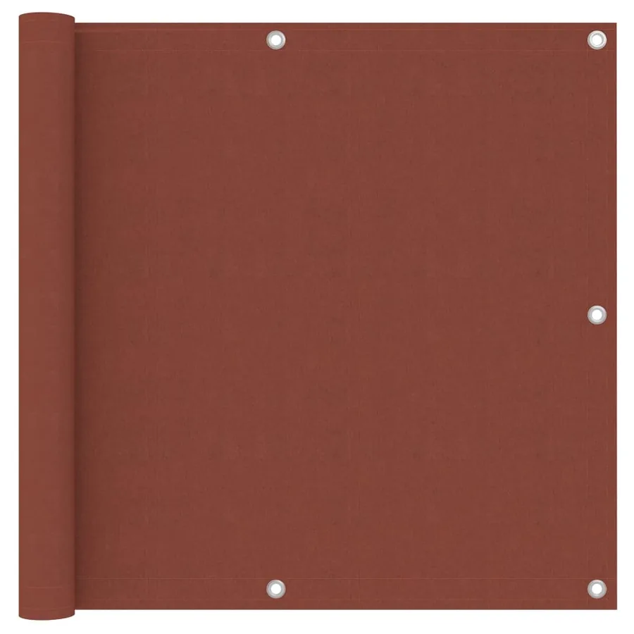 Écran de balcon Terre cuite 90x300 cm Tissu Oxford