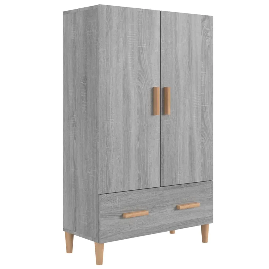 Buffet Sonoma gris 70x31x115 cm Bois d'ingénierie - 2