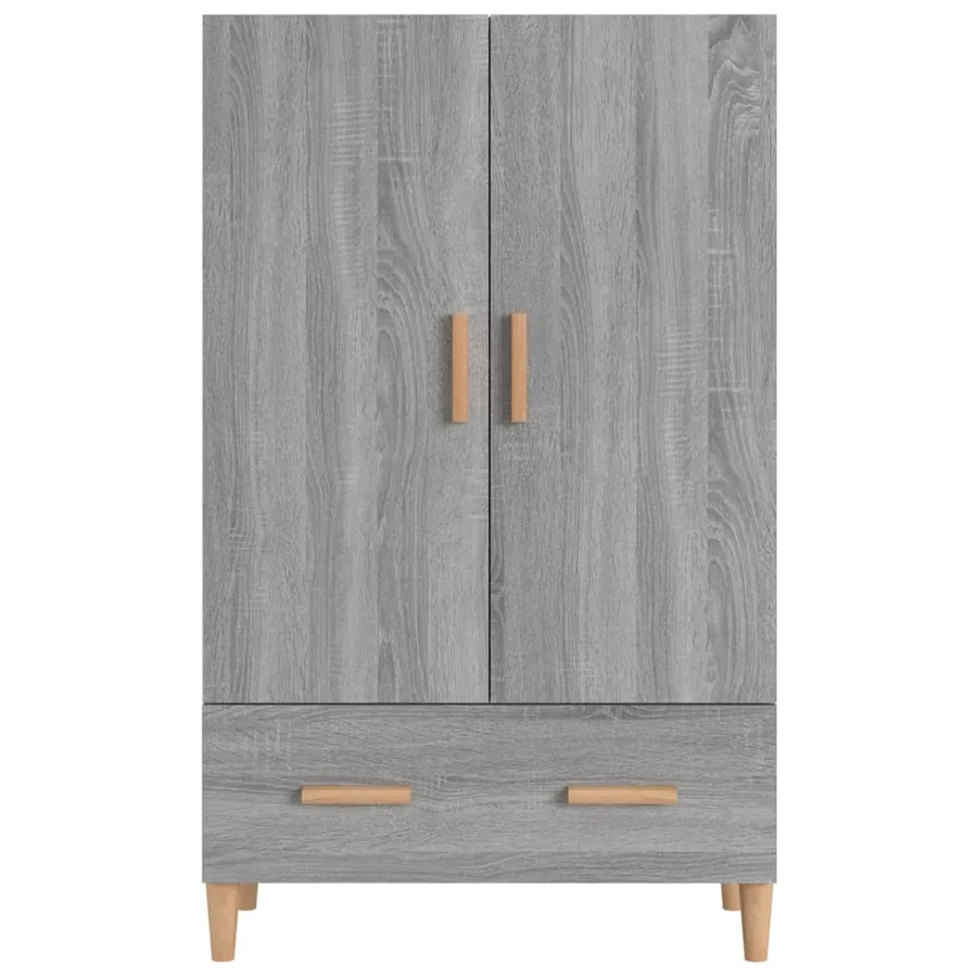 Buffet Sonoma gris 70x31x115 cm Bois d'ingénierie - 3