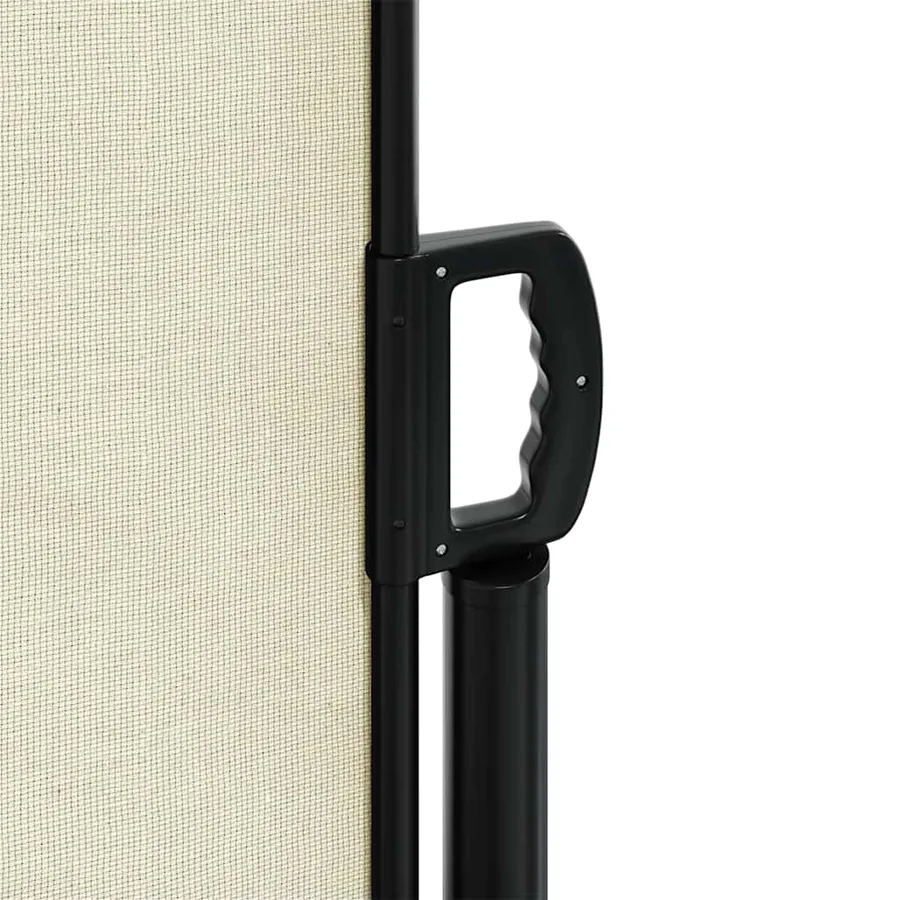 Auvent latéral rétractable crème 100x600 cm - 8