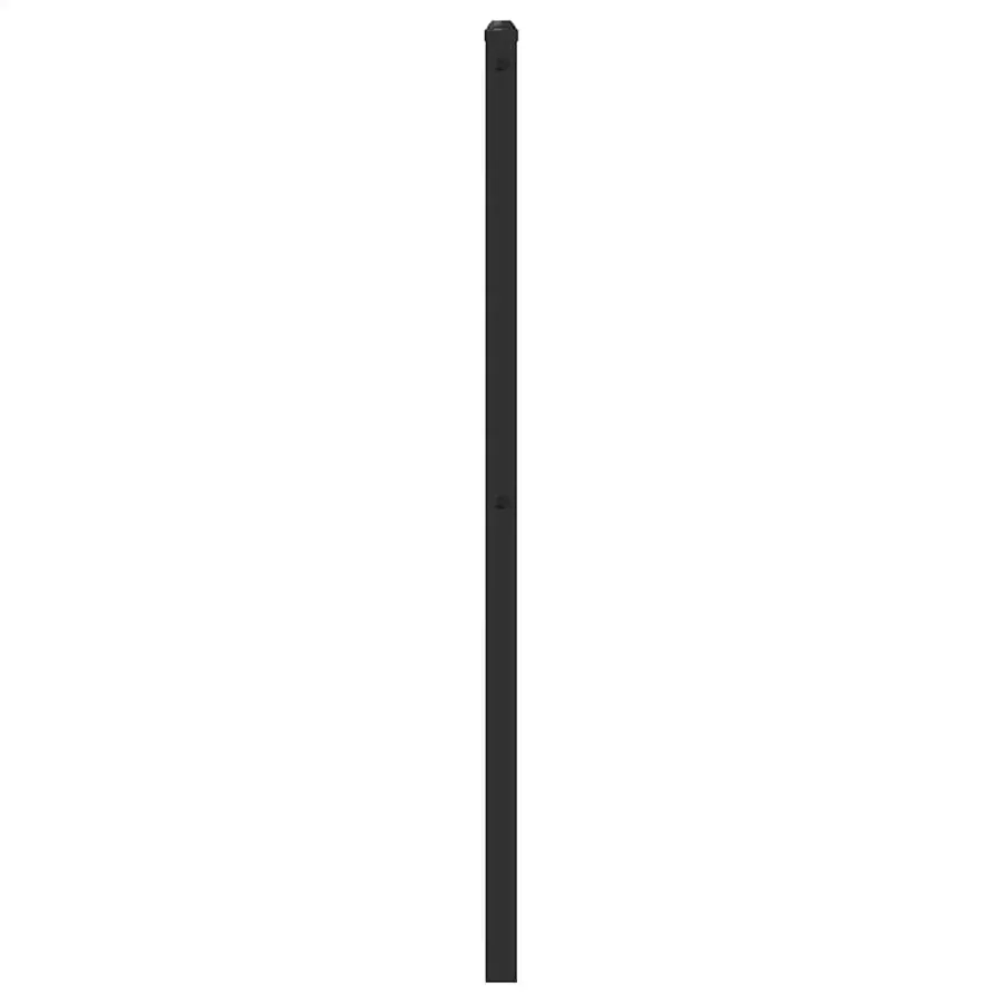 Tête de lit de remplacement métal noir 100 cm - 4