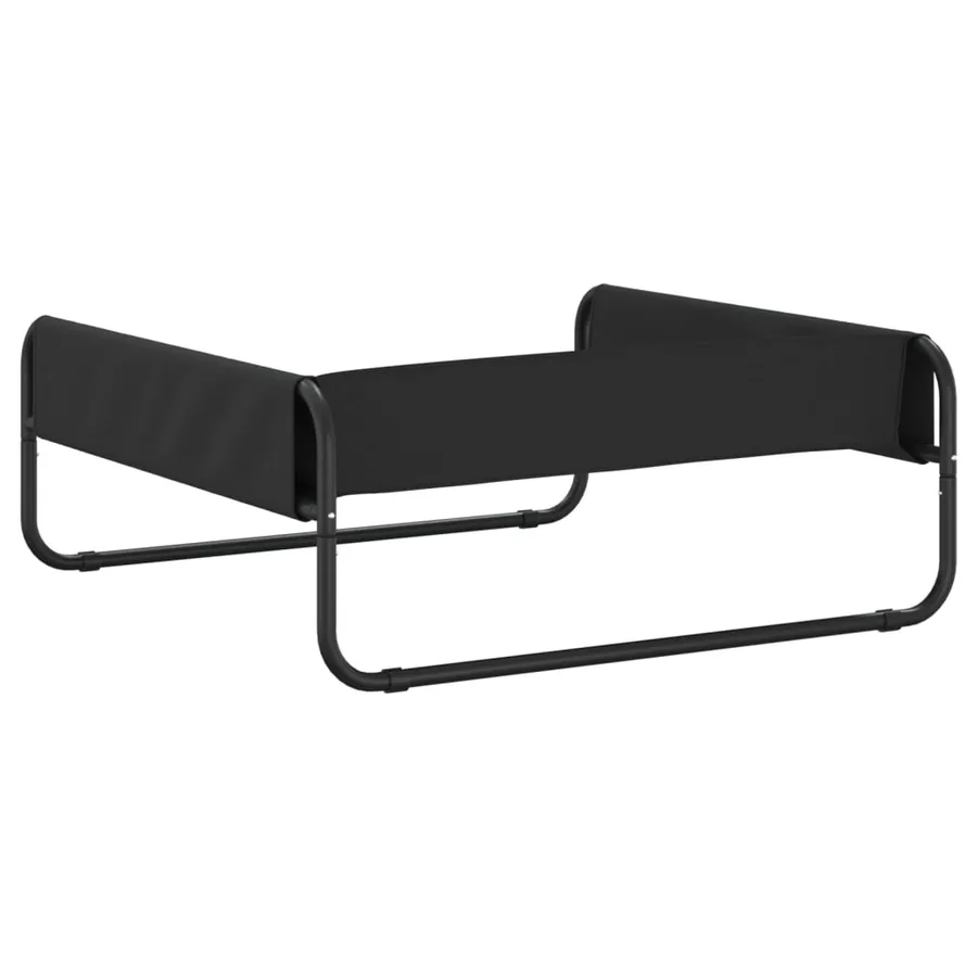Lit surélevé pour chien anthracite tissu Oxford et acier - 7