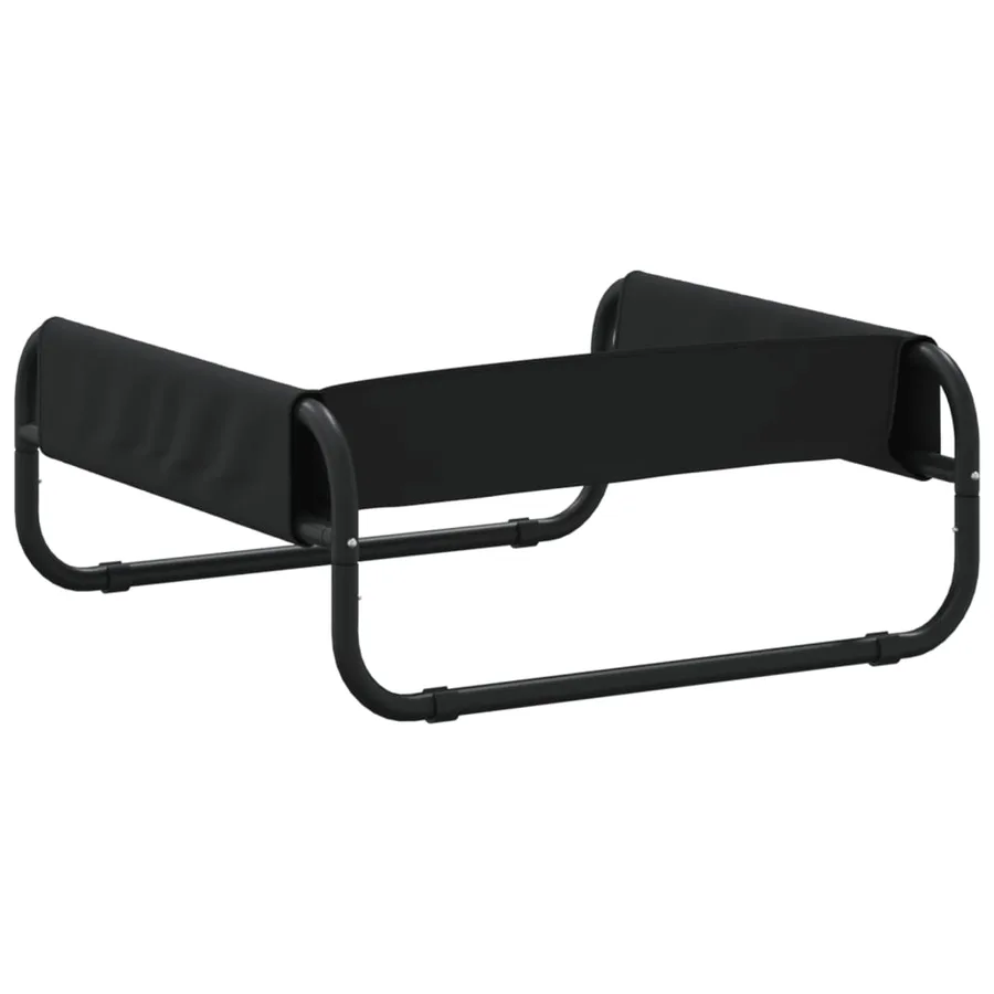 Lit surélevé pour chien anthracite tissu Oxford et acier - 7