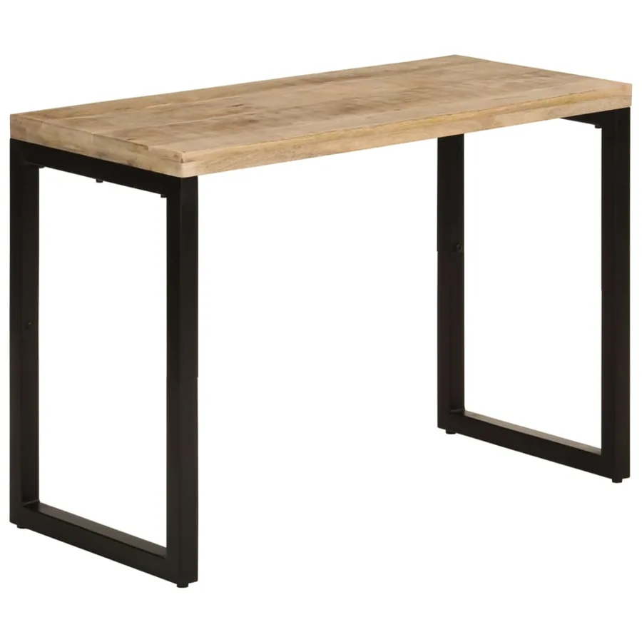 Table à dîner 110x50x76 cm Bois de manguier massif - 10
