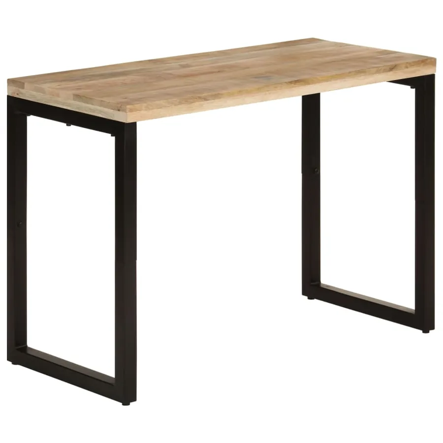 Table à dîner 110x50x76 cm Bois de manguier massif - 11