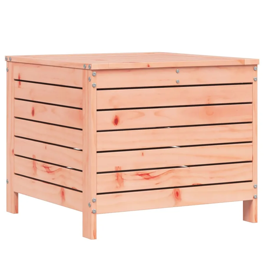 Repose-pied de jardin 62x63,5x53,5 cm bois massif de douglas - 6