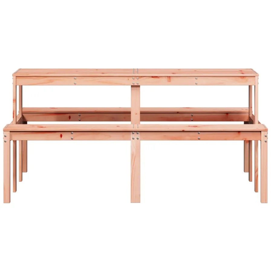 Table de pique-nique 160x134x75 cm bois massif de douglas - 4