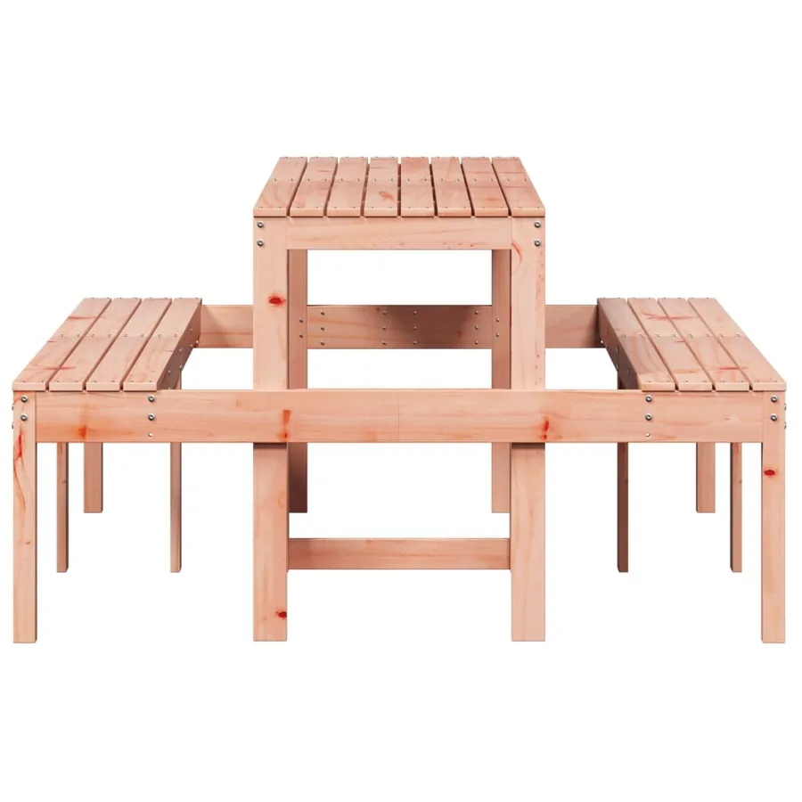 Table de pique-nique 160x134x75 cm bois massif de douglas - 5