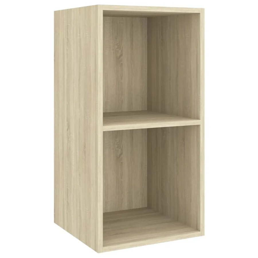 Ensemble de meubles TV 3 pcs Chêne sonoma Bois d'ingénierie - 4