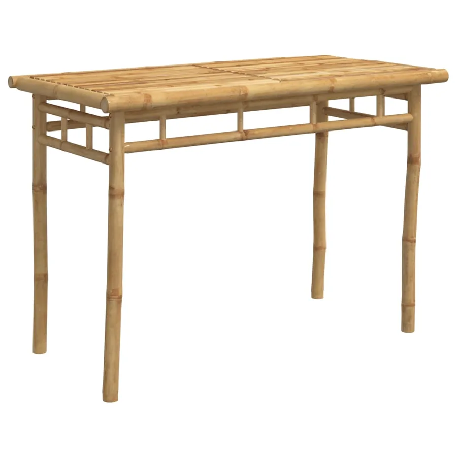 Table à manger de jardin 110x55x75 cm bambou - 6