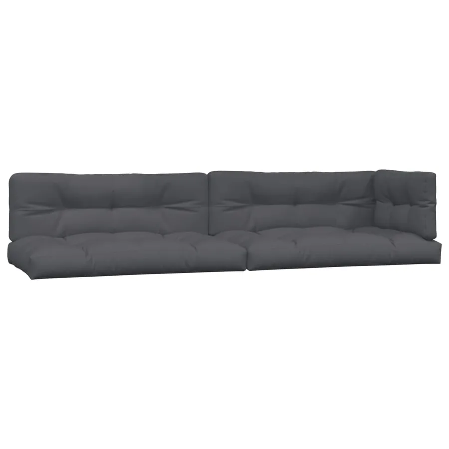Salon palette de jardin avec coussins 6pcs bois d'acacia massif - 7