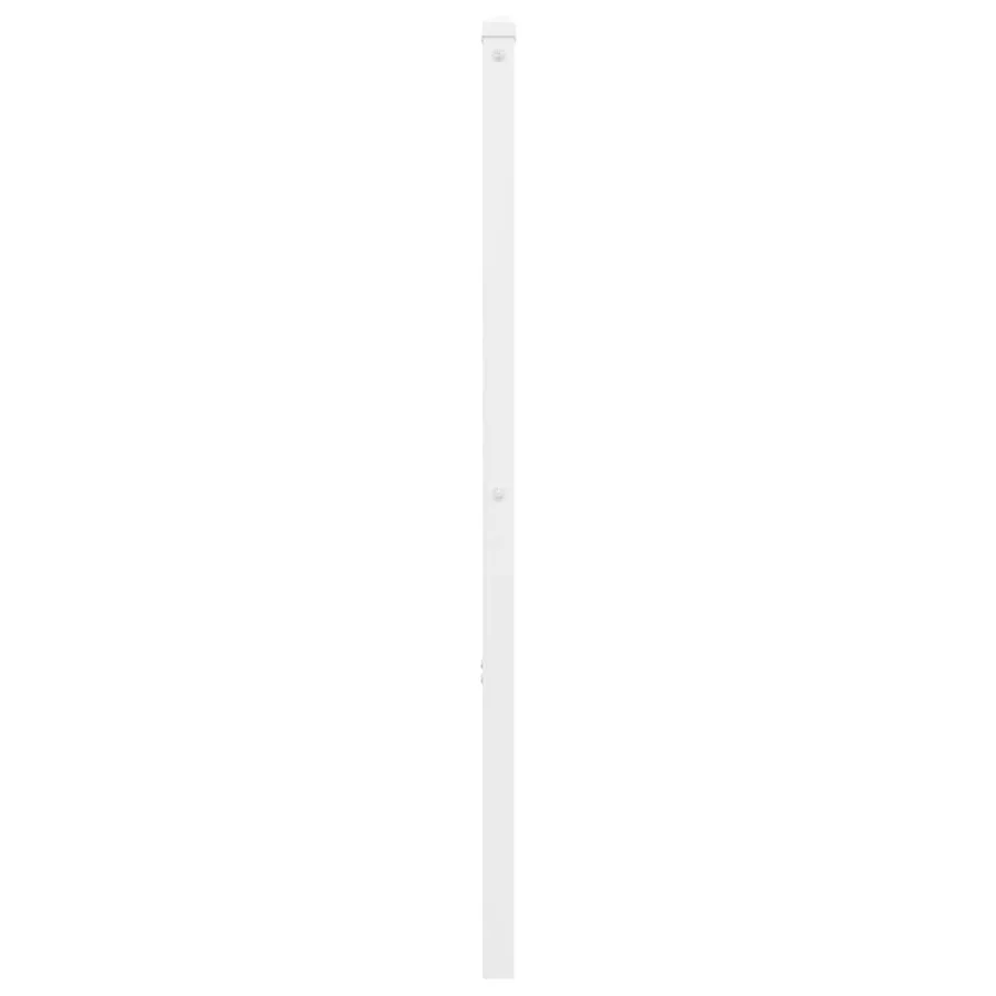 Tête de lit de remplacement métal blanc 120 cm - 4