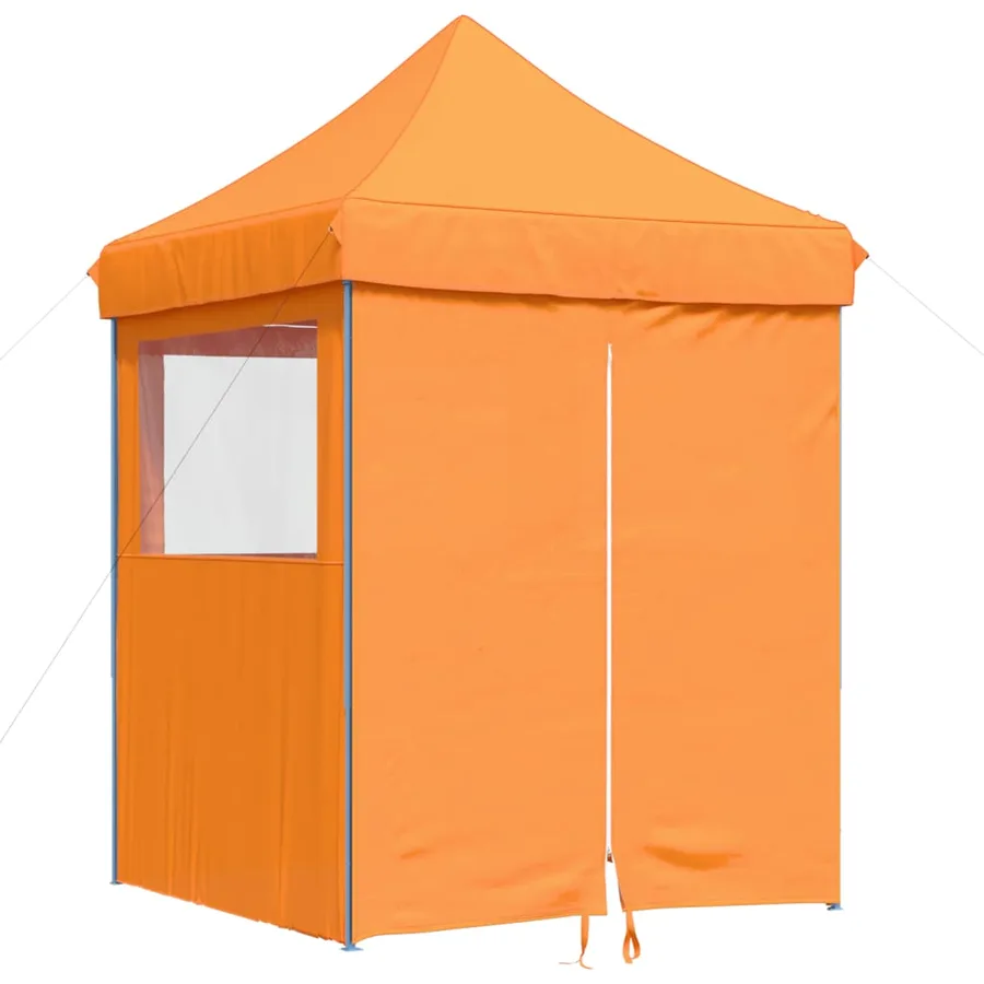 Tente de réception pliable escamotable avec 4 parois latérales - 2