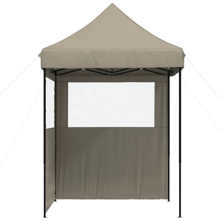 Tente de réception pliable escamotable avec 2 parois latérales - 5