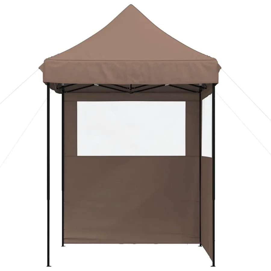 Tente de réception pliable escamotable avec 2 parois latérales - 3
