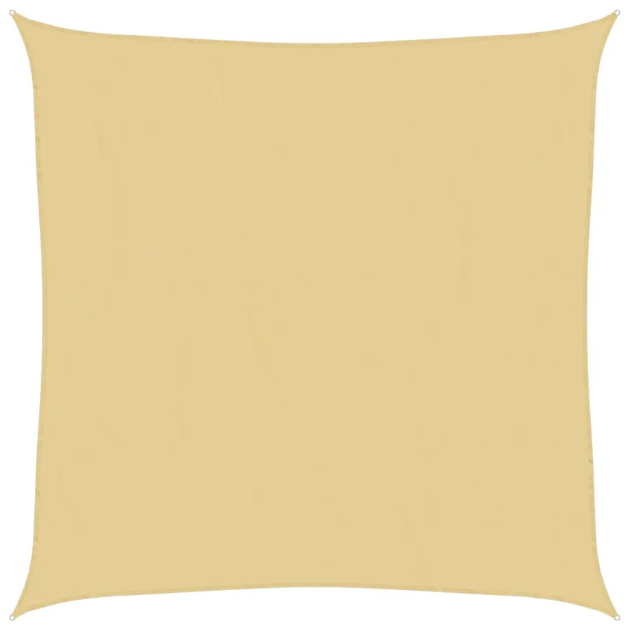 Voile d'ombrage sable 5x5 m 100 % polyester oxford - 2