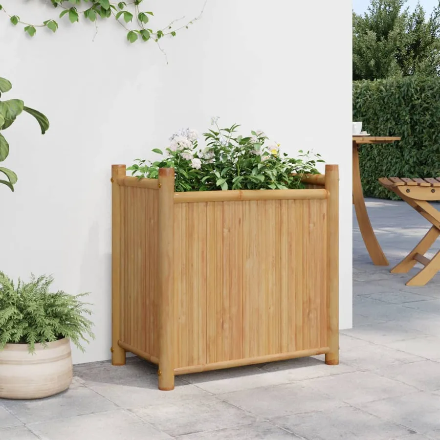 Jardinière 50x30x50 cm bambou - 3