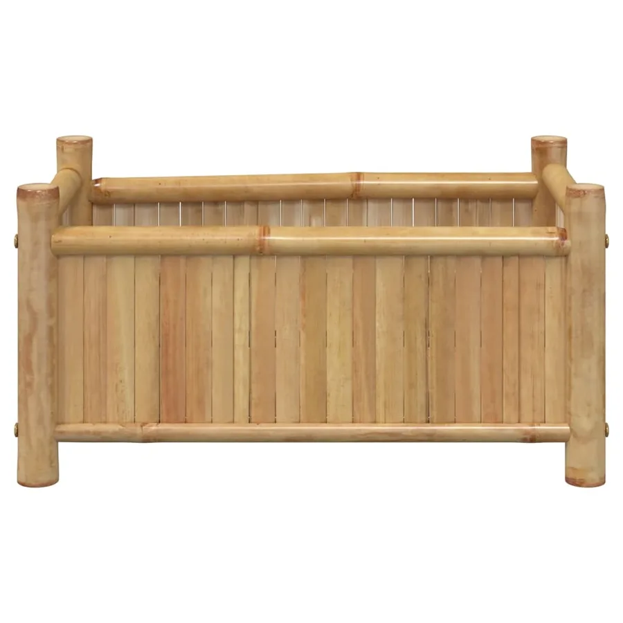 Jardinière 50x30x25 cm bambou - 4