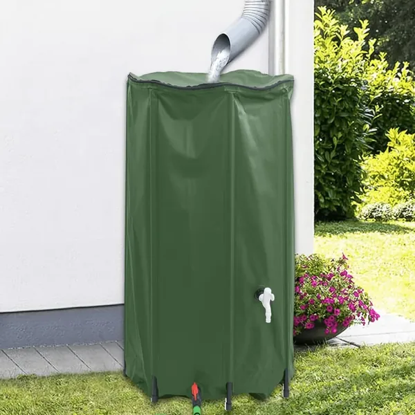 Réservoir d'eau avec robinet pliable 380 L PVC