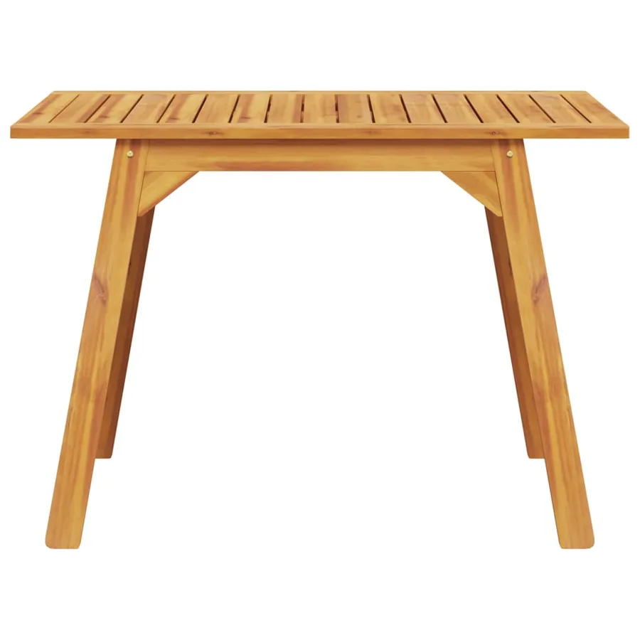 Table à manger de jardin 110x56x75 cm bois massif d'acacia - 4