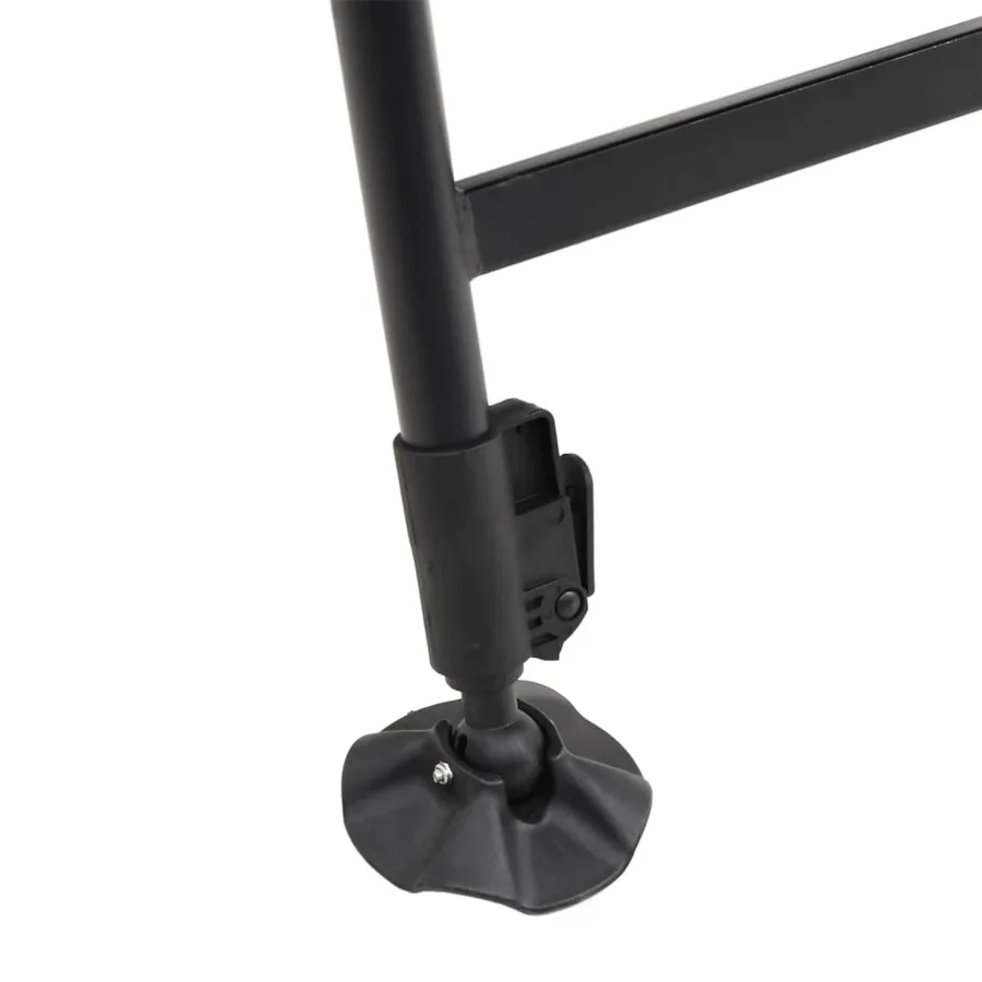 Chaise de pêche avec accoudoir pliable vert - 9