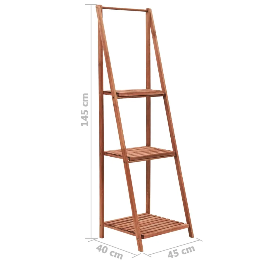 Support pour plantes Bois de cèdre 45 x 40 x 145 cm - 8