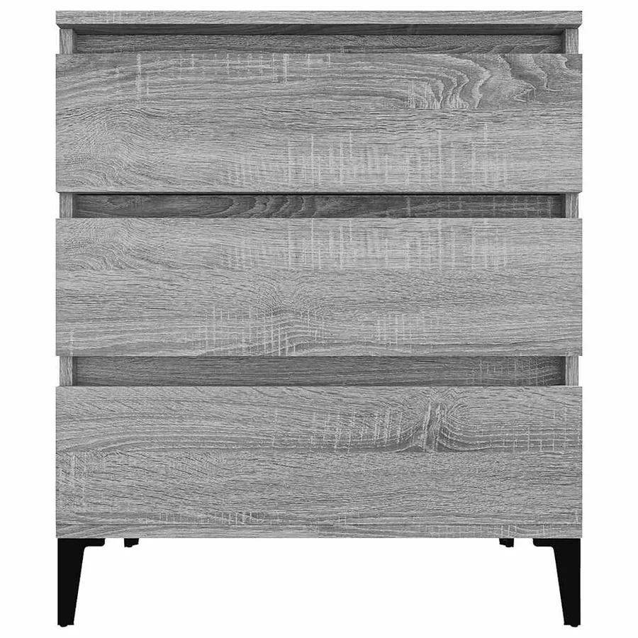 Buffet Sonoma gris 60x35x70 cm Bois d'ingénierie - 5