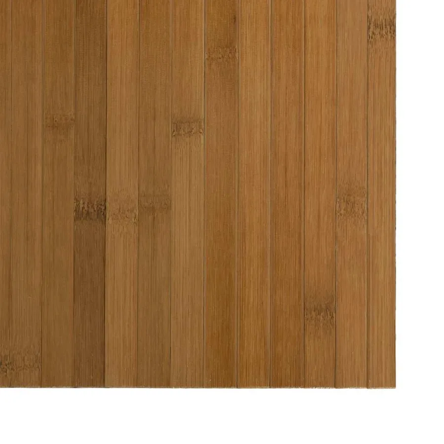 Tapis rectangulaire marron 70x500 cm bambou - 6