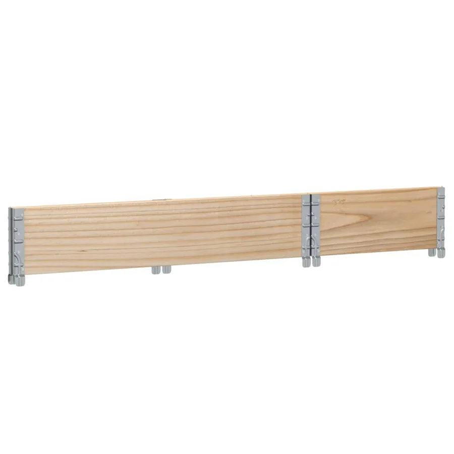 Jardinière 100x50 cm bois de pin massif - 6
