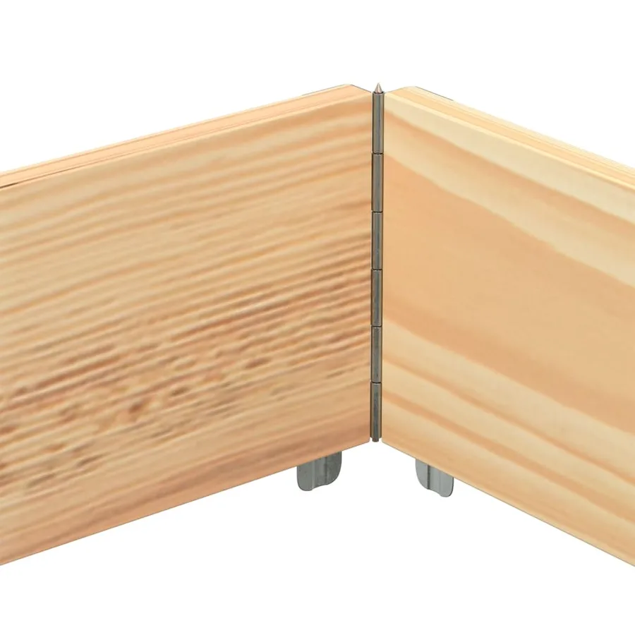 Jardinière 120x80 cm bois massif de pin - 7