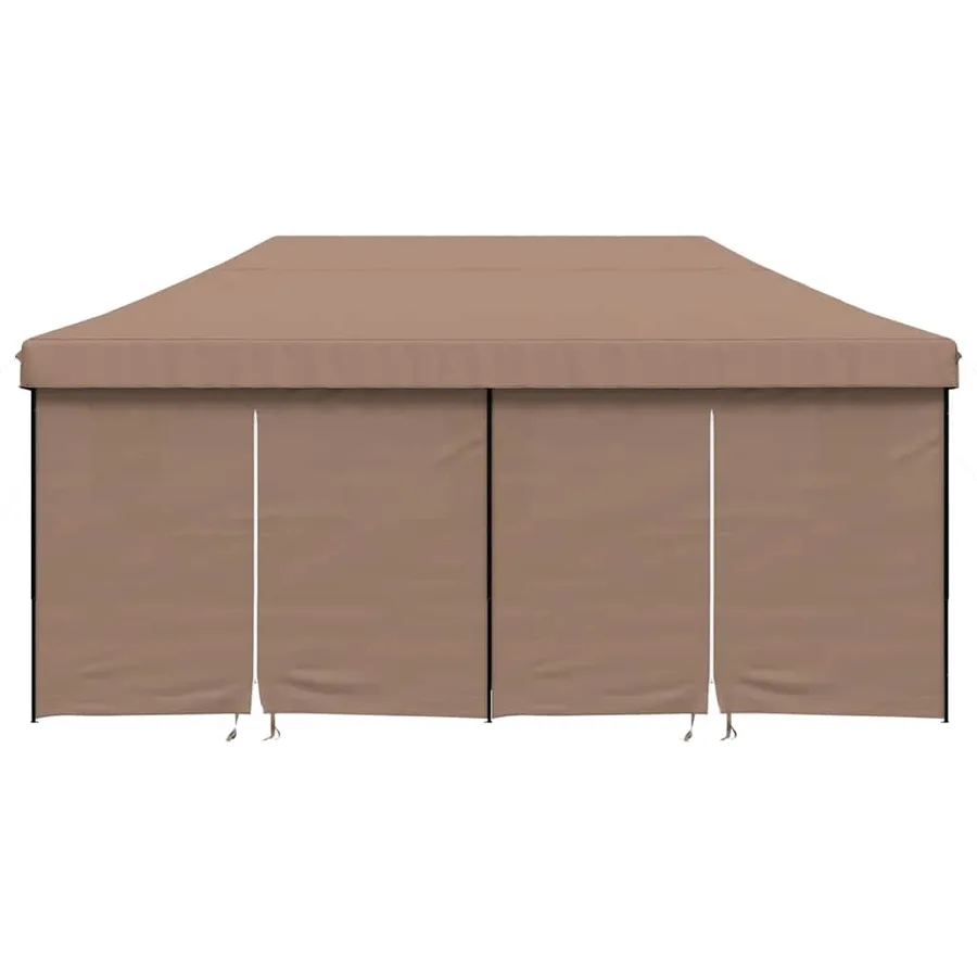 Tente de réception pliable escamotable avec 4 parois latérales - 3