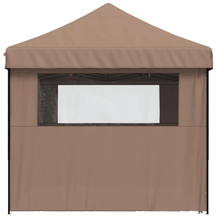 Tente de réception pliable escamotable avec 4 parois latérales - 5