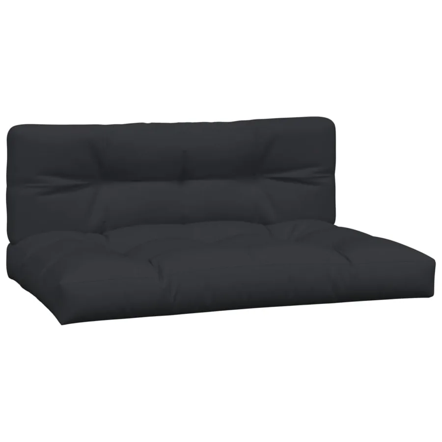 Salon palette de jardin avec coussins 4pcs bois d'acacia massif - 7