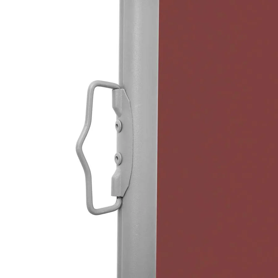 Auvent latéral rétractable Marron 100 x 600 cm - 8