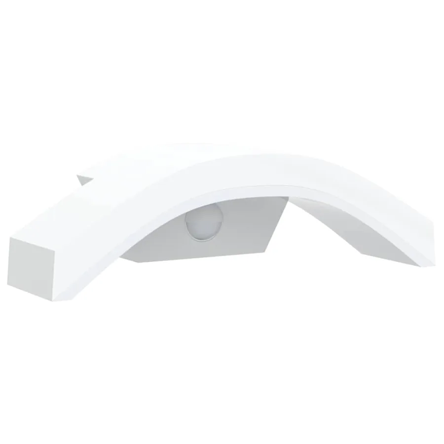Appliques murales LED d'extérieur avec capteurs 2 pcs blanc - 5