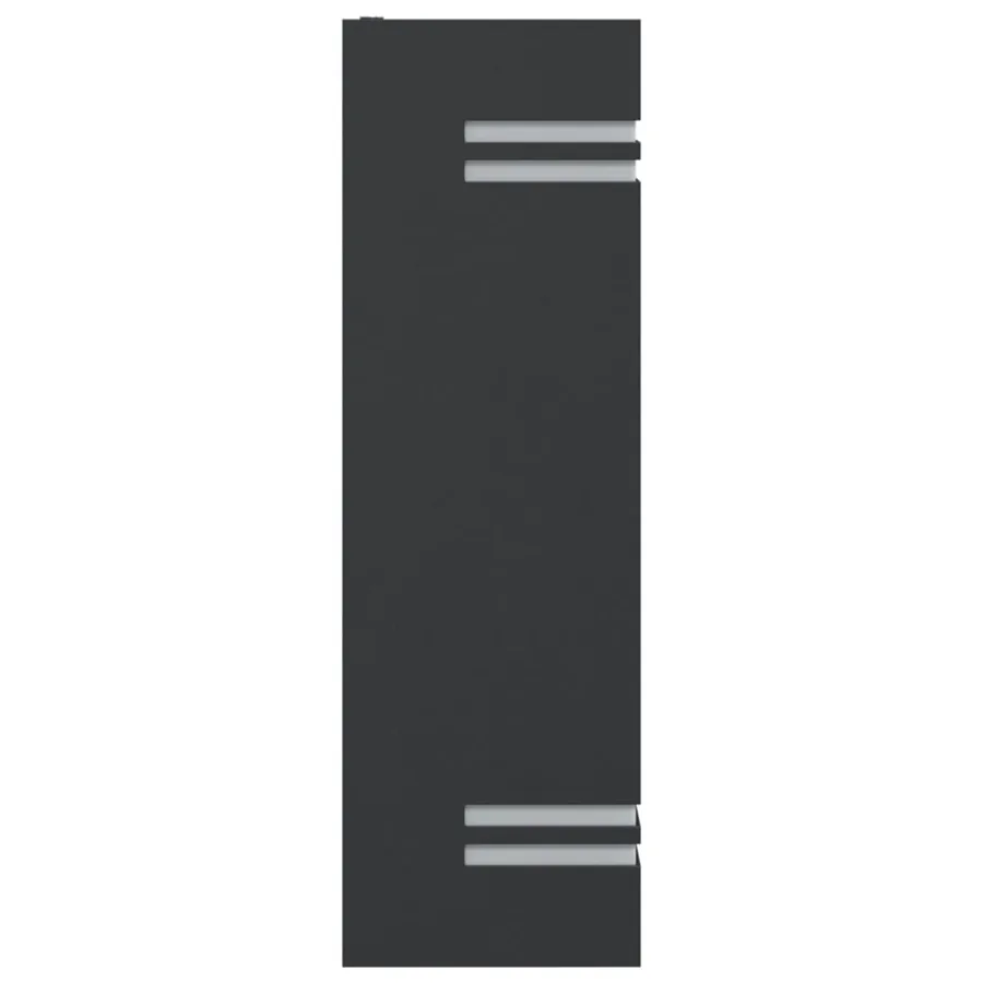 Appliques murales d'extérieur 2 pcs noir acier inoxydable - 5