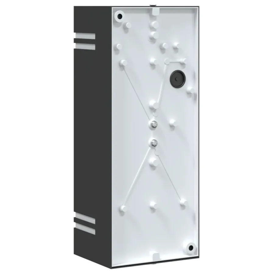 Appliques murales d'extérieur 2 pcs noir acier inoxydable - 6