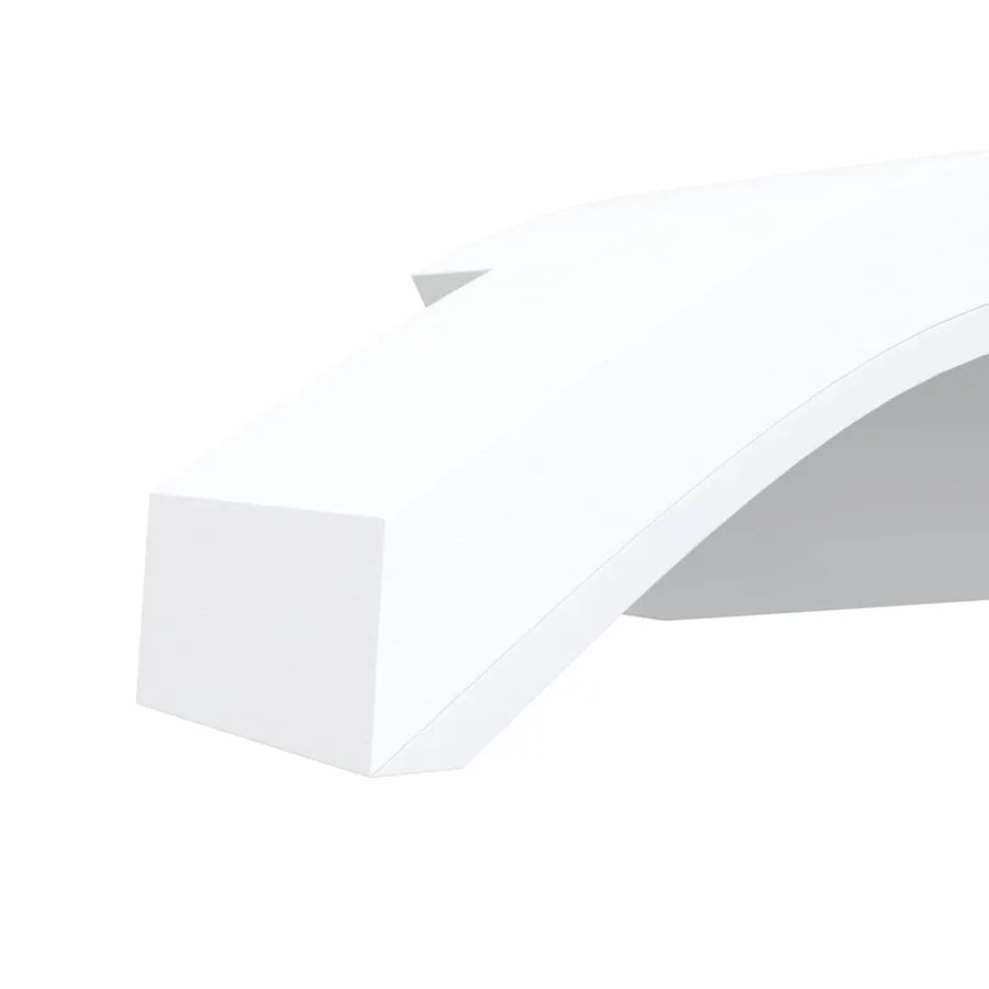 Appliques murales LED d'extérieur 2 pcs blanc - 8