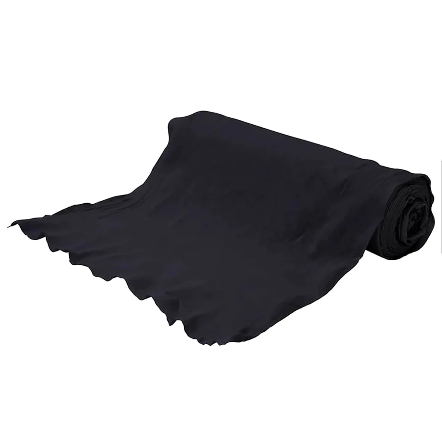 Membrane géotextile noir 1 x 50 m fibre de polyester - 7