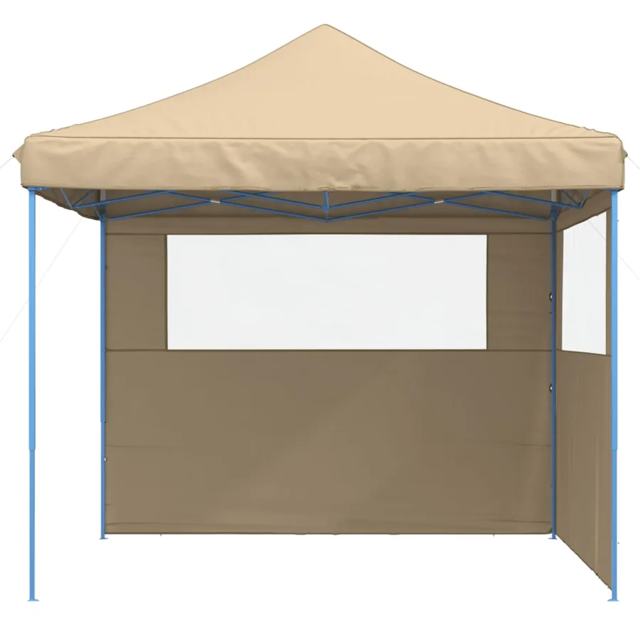 Tente de réception pliable escamotable avec 2 parois latérales - 3