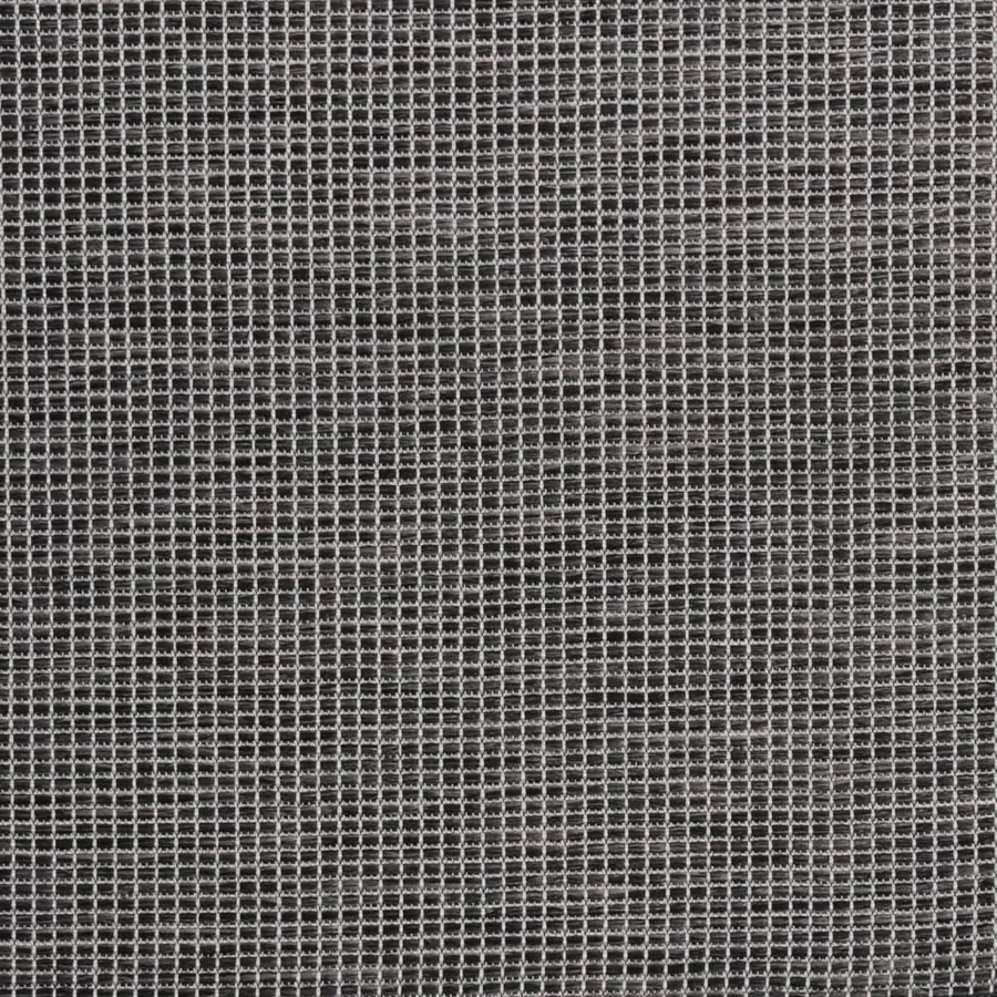 Tapis à tissage plat d'extérieur 140x200 cm Gris - 5
