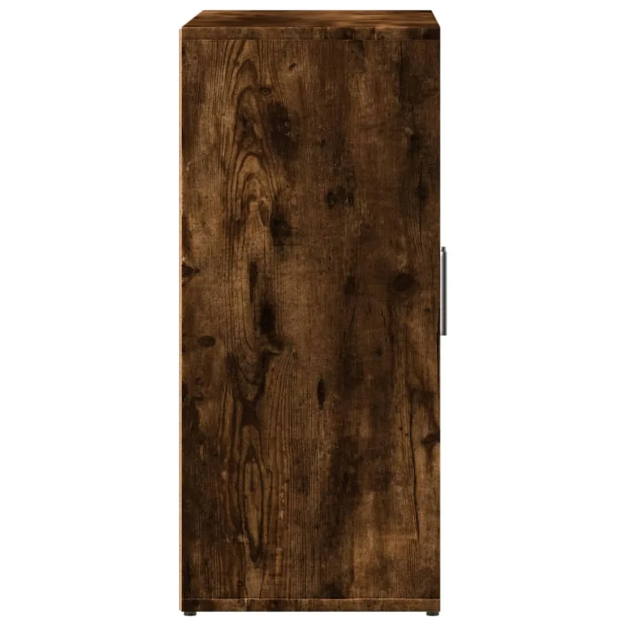 Buffets 2 pcs chêne fumé 60x31x70 cm bois d'ingénierie - 6