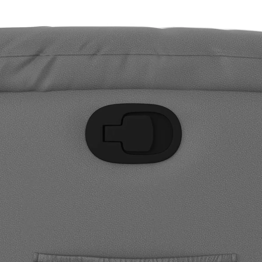 Fauteuil inclinable Gris Similicuir - 9