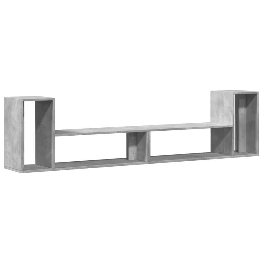 Meuble TV Gris béton - 6