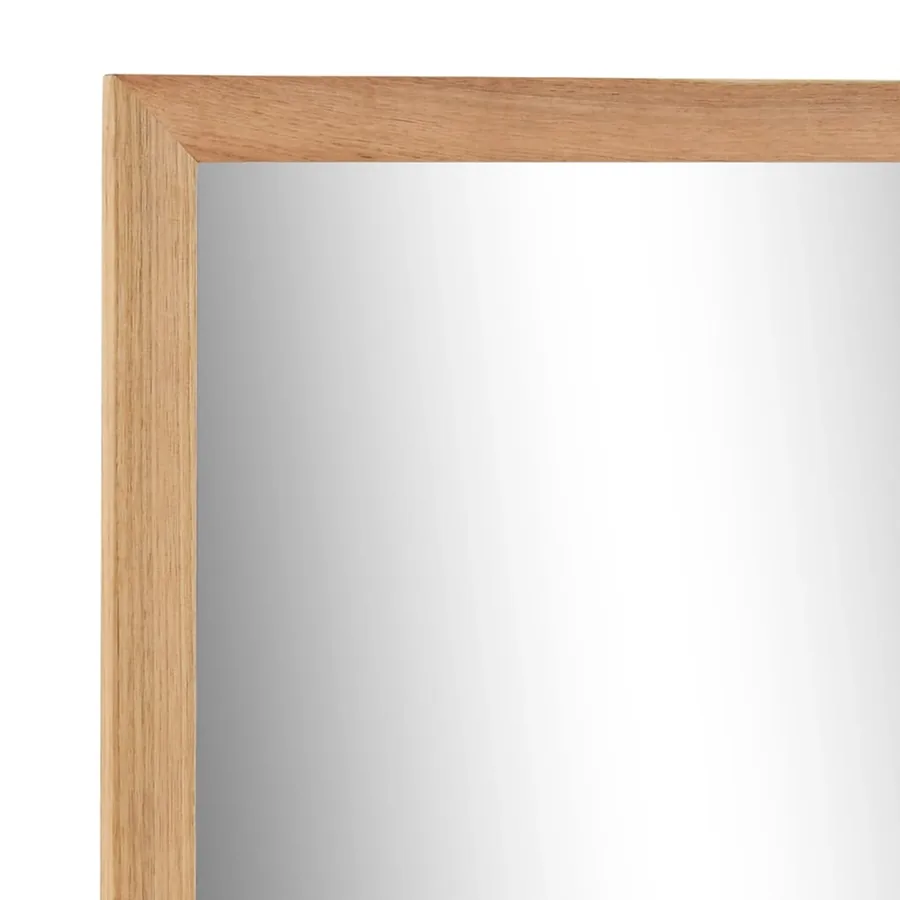 Miroir de salle de bain 60 x 12 x 62 cm Bois de noyer massif - 5